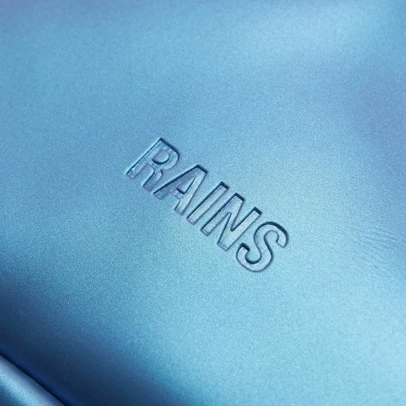 Rains Box Bag Micro W3, Laser Blue NWT - Picture 2 of 8